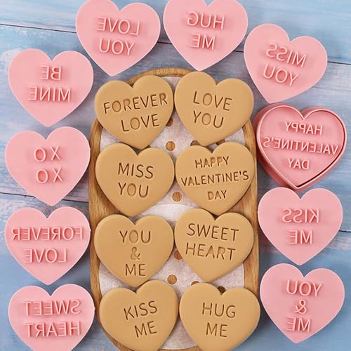Heart Cookie Cutter Set (10 Count)