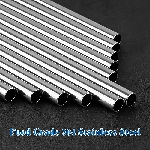 14PCS Stainless Steel Straws Fit for 40oz Stanley Tumbler (14 Count)