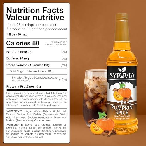 Pumpkin Spice Syrup (50.8 Fl Oz)