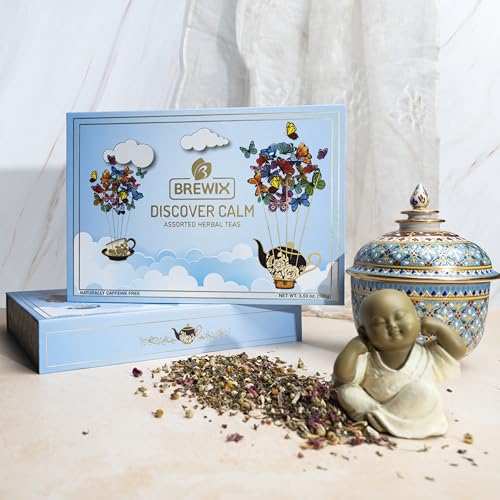 Discover Premium Herbal Tea Christmas Gift Box (3.53 Ounce)
