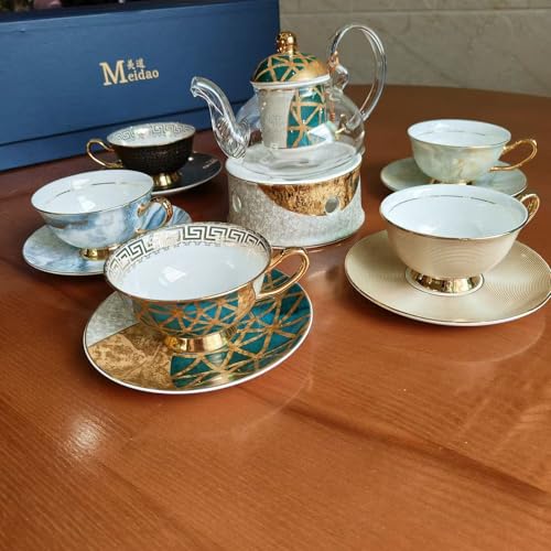 China Bone Porcelain Coffee Tea Set