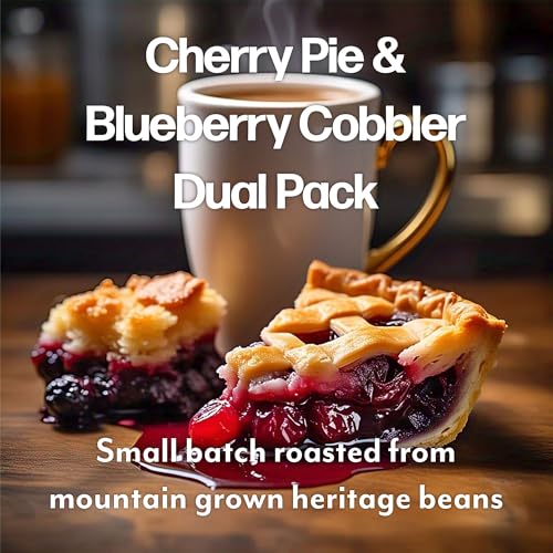Cherry & Blueberry Flavored Coffee Pods (22 Count)