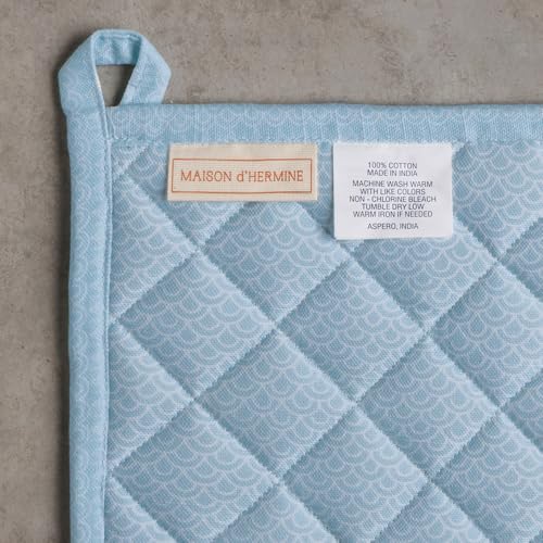 100% Cotton Oven Mitt & Pot Holder Set