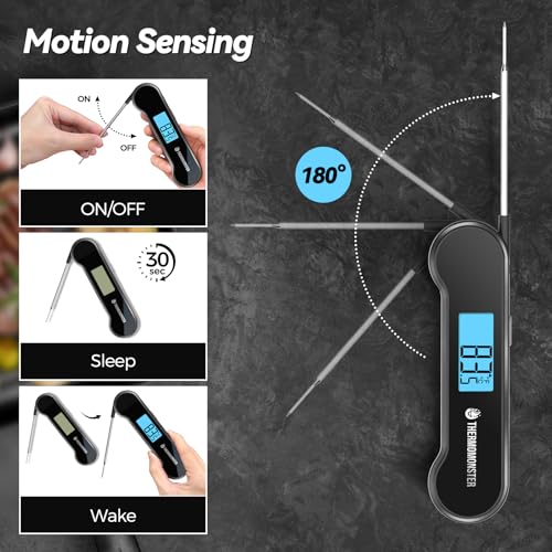 0.5 Sec Instant Read Meat Thermometer Digital for Cooking