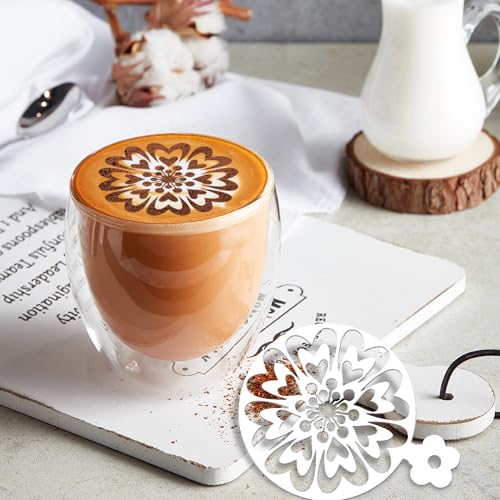 Mandala Flower Coffee Stencils (25 Count)