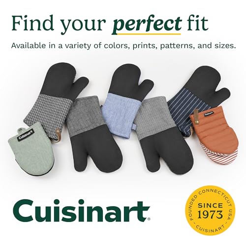Cuisinart Chambray Kitchen Oven Mitts (2 Count)