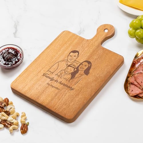 Personalized Portrait Cutting Board