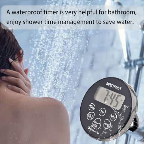 Digital Waterproof Shower Clock Timer
