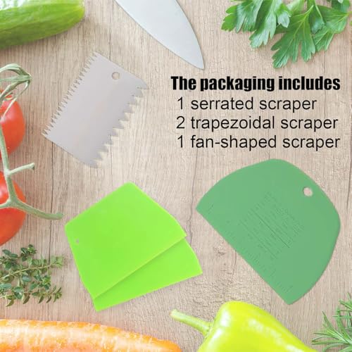 Dough Scraper Plastic Bench Scraper
