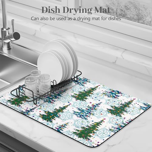 Christmas Drying Mat