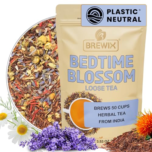 Bedtime Blossom Calming Tea For Sleep (3.53 Ounce)