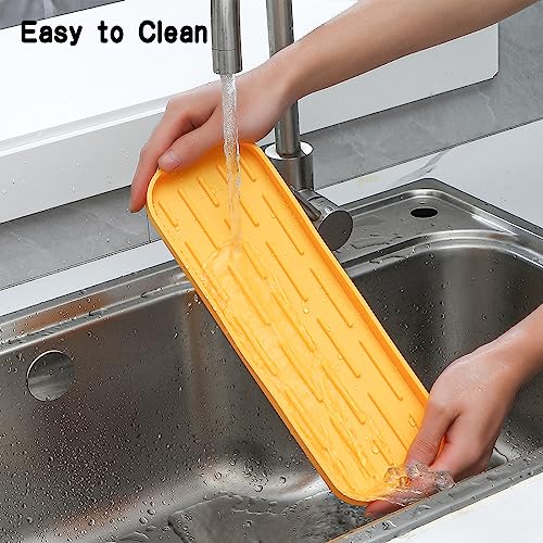 Silicone Kitchen Sink Organizer Tray for Multiple Usage