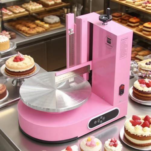Semi Automatic Birthday Cake Smoothing Coating Machine