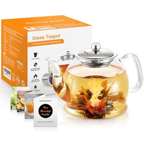 Glass Teapot 33oz