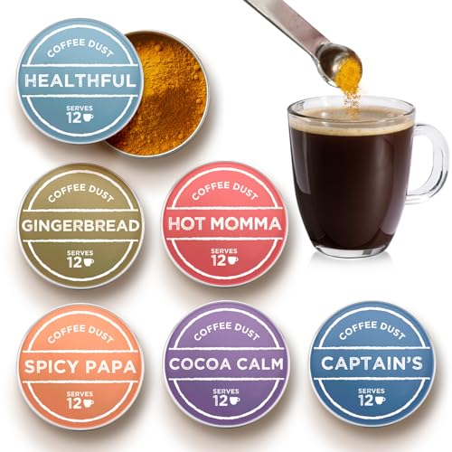 Coffee Dust Flavoring Powder Sampler (72 Count)