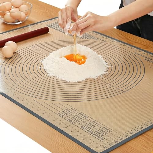 Silicone Pastry Mat 34x26 Inch Nonstick Baking Mat