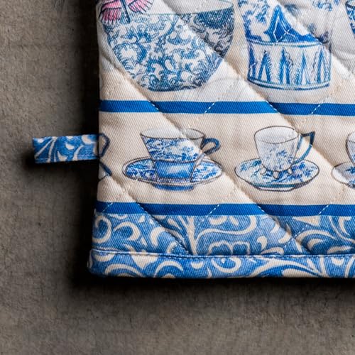 100% Cotton Oven Mitt & Pot Holder Set