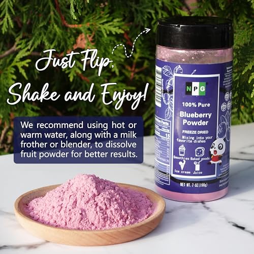 NPG Freeze Dried Blueberry Powder 7 Oz (7 Ounce)