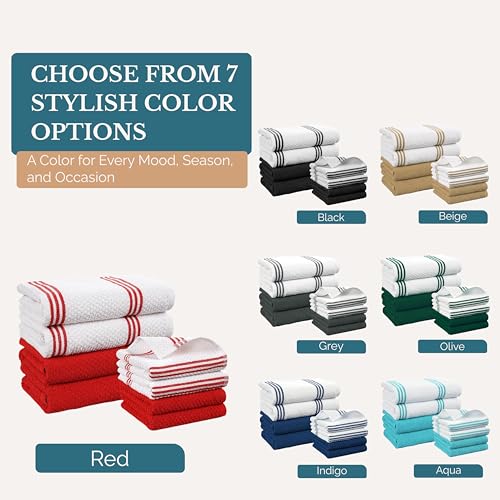 Kitchen Towel Set 8 Pc (8 Count)