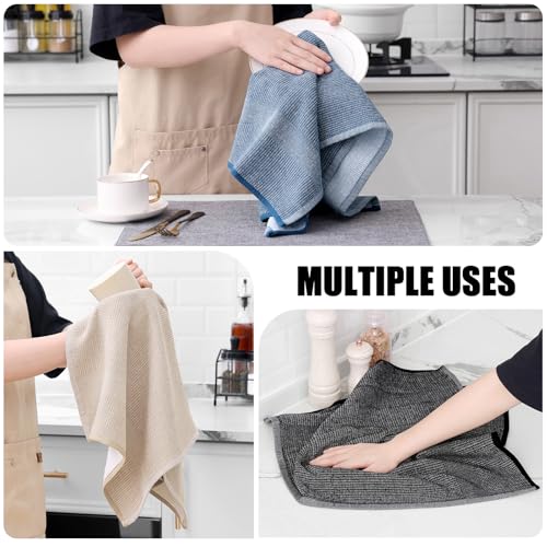 380 GSM Cotton Premium Kitchen Towels 6 Pack (6 Count)