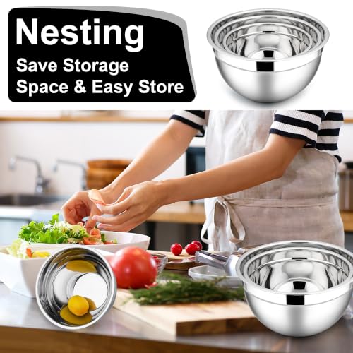 Mixing Bowls with Lids Set (3 Count)
