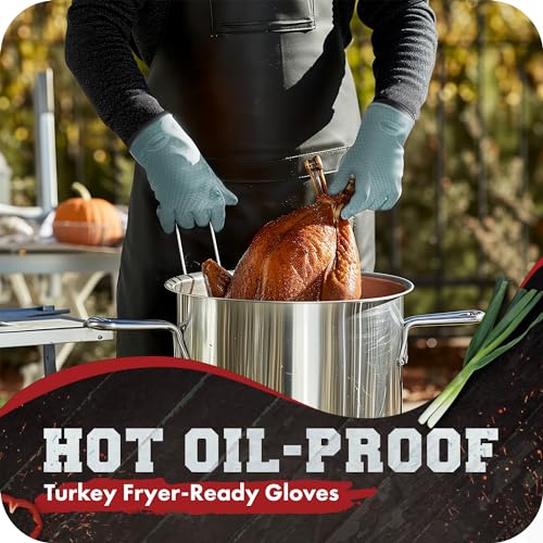 Silicone Smoker BBQ Gloves