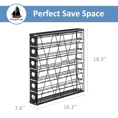 6 Tier Coffee Pod Holder for K Cup (6 Count)