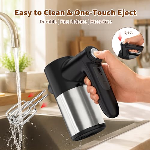 Cordless Electric Hand Mixer