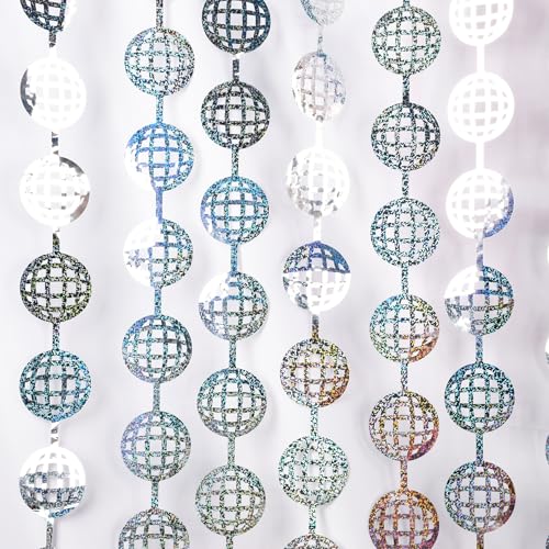 Disco Hanging Balls Fringe Backdrop (2 Count)