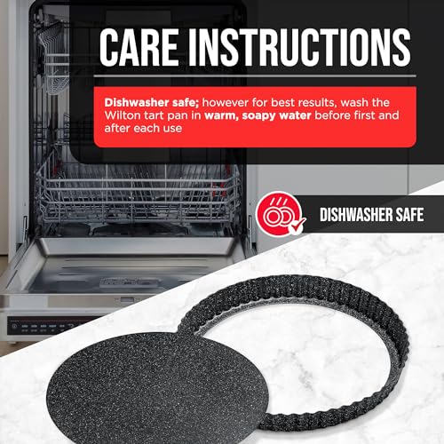 Tart Pan Quick Release Removable Base