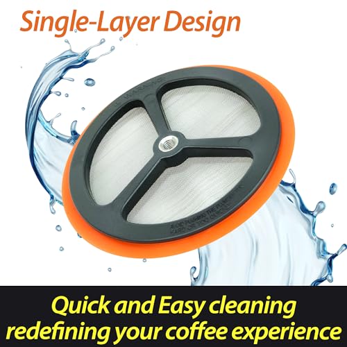 34oz Double Vacuum Insulation Large Silicone French Press Coffee Maker with Silicone Ring