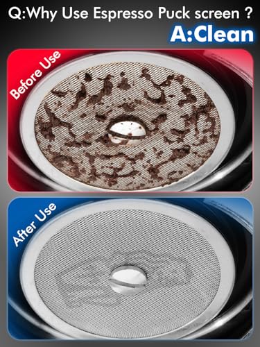 2pack 58mm Espresso Puck Screen (2 Count)