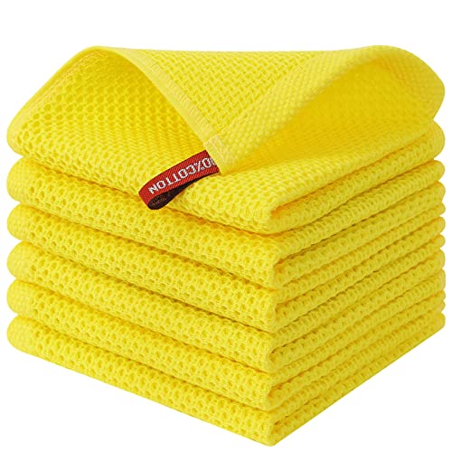 100% Cotton Waffle 6 (6 Count)