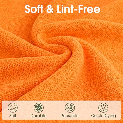 Microfiber Cleaning Cloth Roll (100 Count)