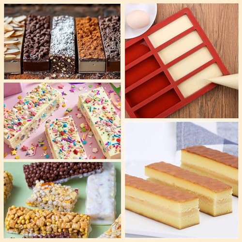 8 Cavity Silicone Molds For Food (8 Count)