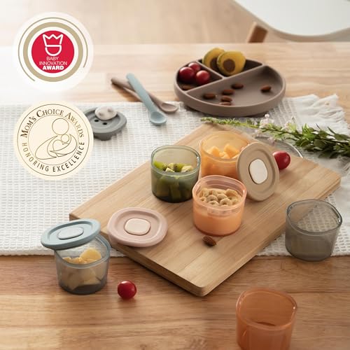 Silicone Baby Food Containers (4 Fl Oz)