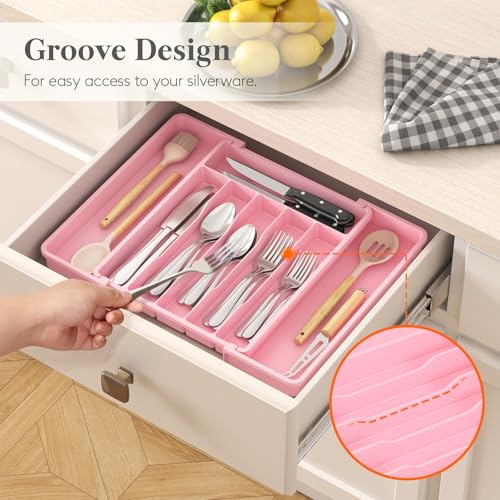 Expandable Silverware Drawer Organizer