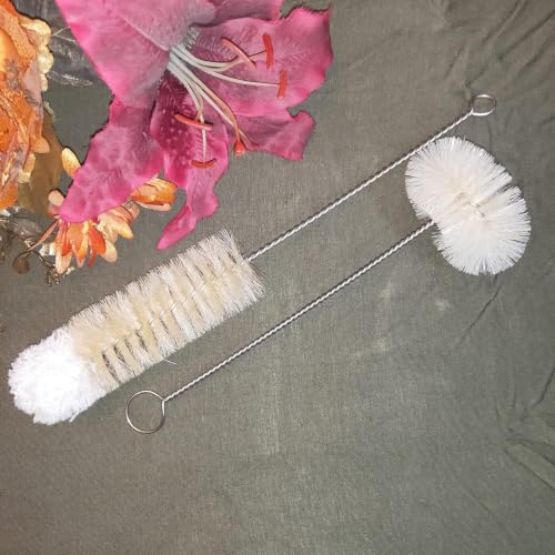 Bottle Brushes Thin Long Handle X 2 (2 Count)