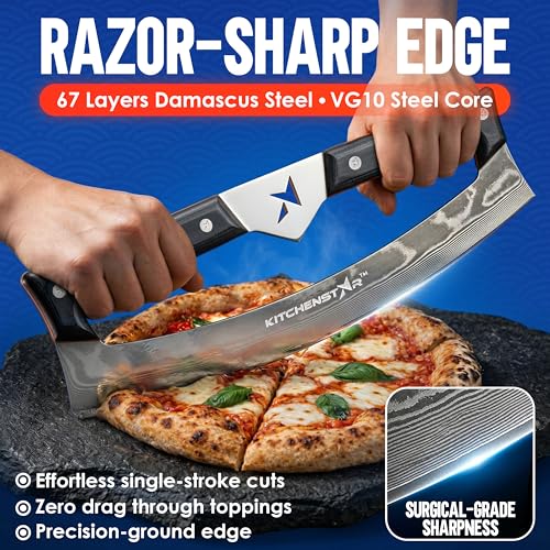 Pizza Cutter Rocker Knife 16
