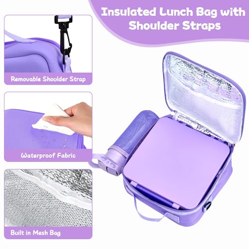 Kids Bento Lunch Box with 8oz Soup Thermo