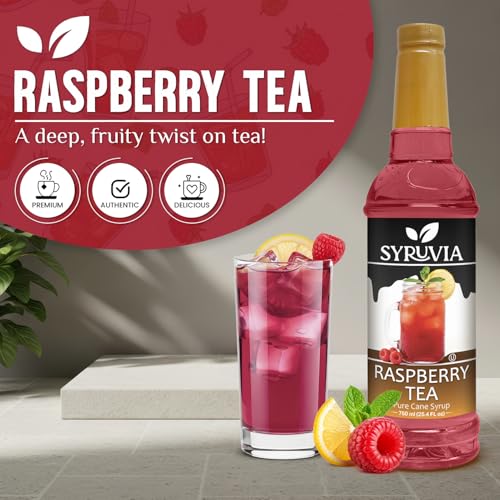 Raspberry Tea Syrup (25.4 Fl Oz)
