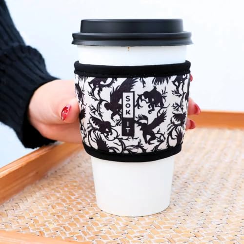 HotSok Coffee & Tea Reusable Insulated Neoprene Cup Sleeve