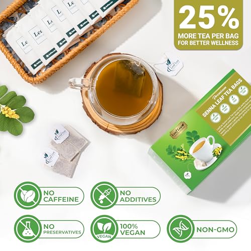 Senna Leaf Tea Bags (40 Count)