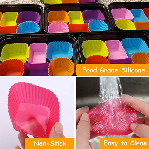 40 Pcs Silicone Lunch Box Dividers (40 Count)