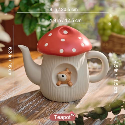 Cute Mushroom Teapot