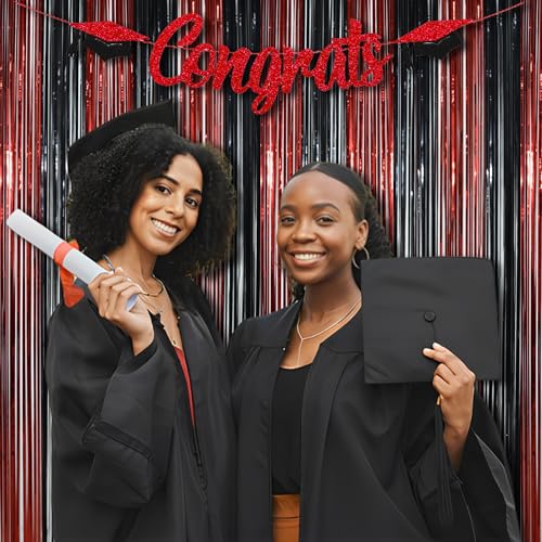 Party Streamers Fringe Backdrop (2 Count)