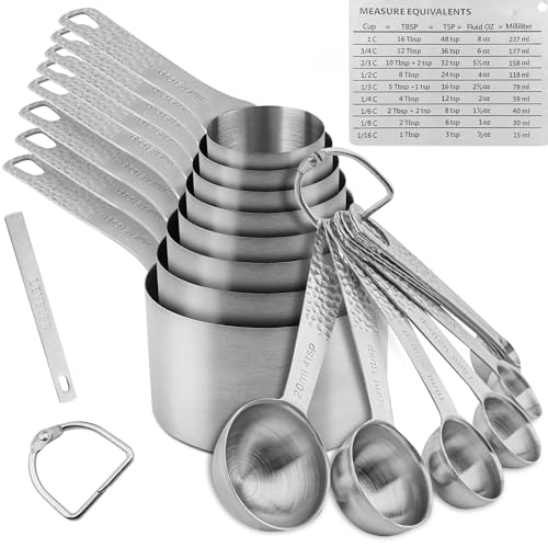 Measuring Cups and Spoons Set 19 (19 Count)