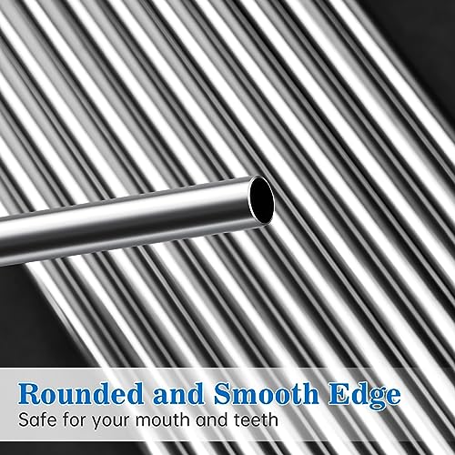 14PCS Stainless Steel Straws Fit for 40oz Stanley Tumbler (14 Count)