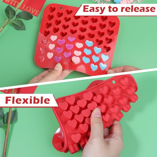 Mini Heart Molds 52 (2 Count)
