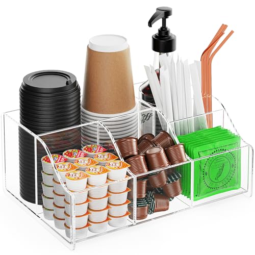 Acrylic Coffee Station Organizer